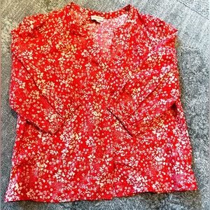 Knox Rose floral print blouse